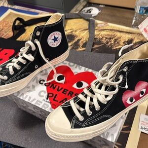 Converse CDG never worn 8.5